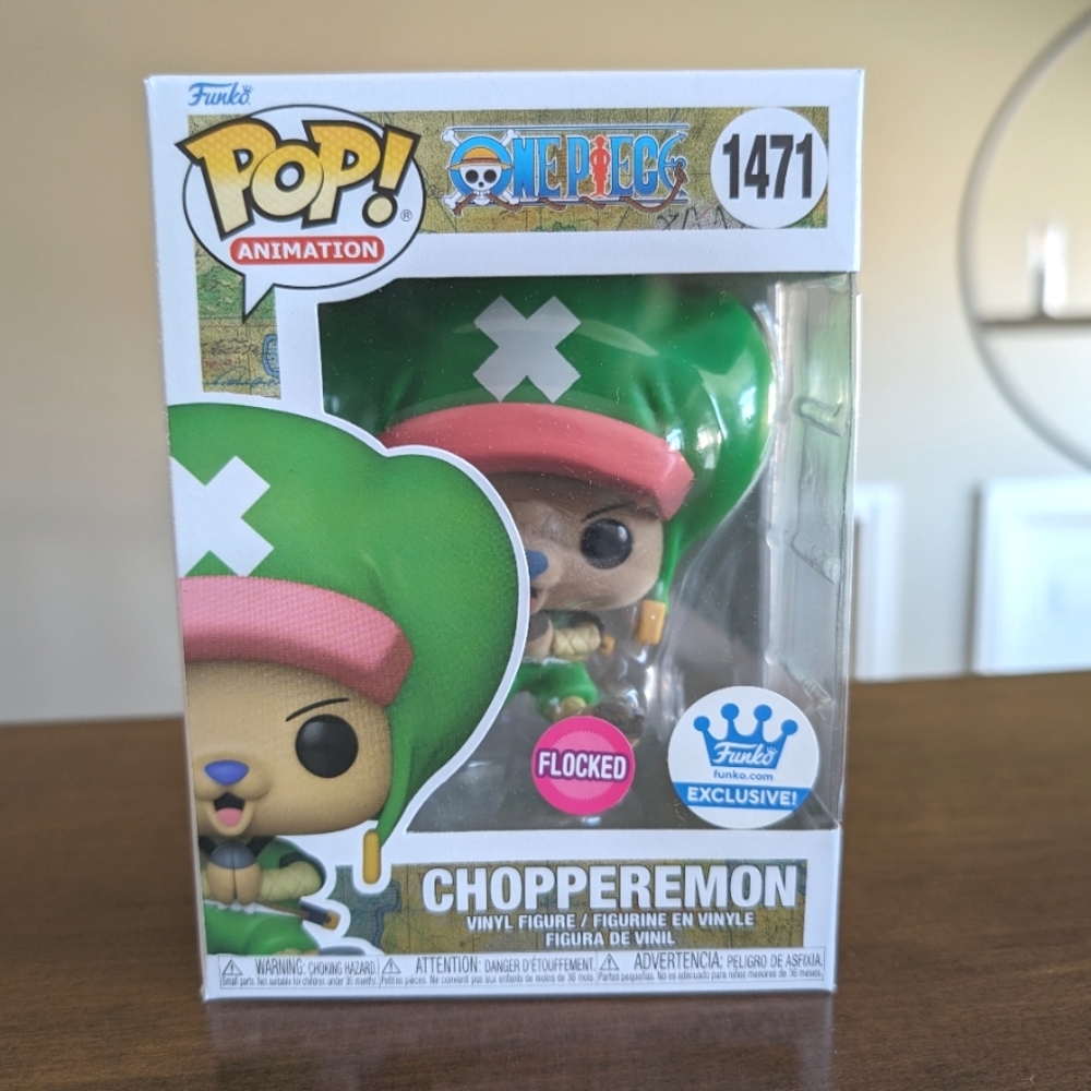 Funko Pop One Piece Flocked Exclusive Chopperemon Tony Tony Chopper NEW
